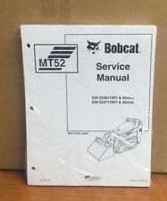 Bobcat Mt52 Mini Track Loader Service Manual Shop Repair Book 1 Part 6902525