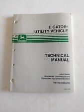 John Deere E Gator Utility Vehicle Technical Repair Manual Tm1766