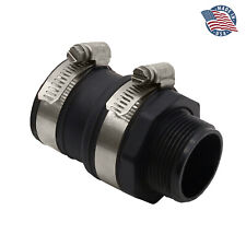 Fernco Cv-125t 1-14 Sump Pump Pvc Check Valve With Stainless Steel Clamps