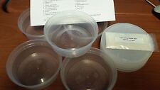 5g Nutrient Agar Kit 5 Plastic Containers And Lids Instructions Science Fair New