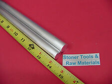 2 Pieces 58 Aluminum 6061 Round Rod 14 Long T6511 Solid Extruded Bar Stock