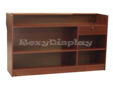 Register Cherry Stand Display Case Store Fixture Wood Knocked Down Sc-ltc6c