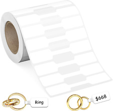 500pcs Jewelry Price Tags Stickers Roll For Necklace Ring Display Labels Rectan