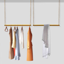 Modern Clothes Hanging Rack For Home Retail Office Commercial Display Rack Gold