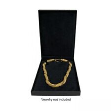 Novel Box Leatherette Necklace Slit Box Jewelry Gift Necklace Display Box