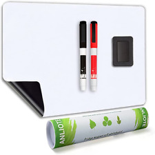Magnetic Dry Erase Board Fridge White Board Sheet 20x13 Flexible Refrigerator