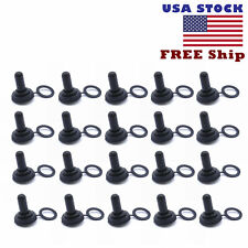 20x Waterproof Rubber Cap Sealing Cover Boot For 12mm M12 Toggle Switch Us Stock