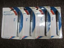 Lot Of 4 X Usps Self-adhesive Labels Bic Mark-it 30 Labels