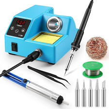 Soldering Station Kit 65w Digital Display Soldering Iron Station With 5 Interch