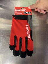 New With Tags 1 Pair Craftsman Unisex Polyester Mechanics Gloves Medium