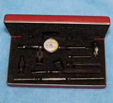Starrett 711 Last Word Dial Test Indicator With All Accessories. Tested Accurate