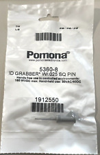 Lot Of 5 New Nos Pomona 5360-8 Id Grabber W 0.25 Sq Pin Test Clip Gray