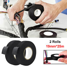 2pcs 82ft Adhesive Cloth Wire Harness Tape Car High Temp Wiring Loom Insulation