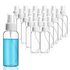 3oz Small Mini Water Mist Plastic Clear Perfume Plant Hair Travel Spray Bottles