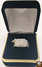 Black Velvet Gift Jewelry Box Ring Bracelet Earring Necklace Set Box Sale