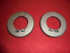 Pair Of Galloway Hit Miss Gas Engine Cart Wheel Spacer Cast Axel Washer Keeper