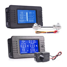 100a Lcd Display Ac Dc Multimeter Voltmeter Ammeter Energy Monitor For Rv Solar