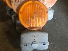 Vintage Empco-lite Amber Barricade Construction Traffic Warning Flasher Light