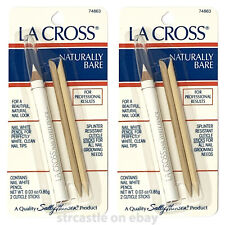 2 Lot Nail Whitening Pencil Natural Nail French White Pencil By La Cross New