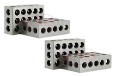 Shars 2 Matched Pairs 4 Pcs Precision 123 1-2-3 Blocks Block 23 Holes .0002 P