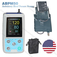 Fda 24h Nibp Holter Ambulatory Digital Blood Pressure Monitor Adult Child 3 Cuff