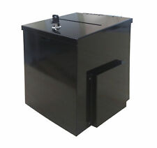 Metal Donation Boxsuggestion 8.6w X 9.4h X 8d Key Opens All