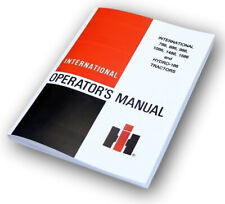 International Ih 786 886 986 1086 Tractor Owners Operators Manual Maintenance