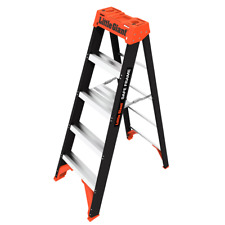 Little Giant 5 Ft. Safe Frame Step Ladder Non Conductive 300 Lb Capacity New
