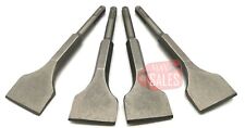 4pc Rotary Hammer Drill Sds-plus Bits Chisel Set Groove Concrete Flat