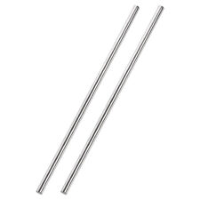 2pcs 304 Stainless Steel Solid Round Rod For Rc Diy Craft 5mm X 300mm
