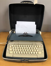 Vintage Scm Smith-corona Coronet Electric Portable Typewriter - Working Wissues