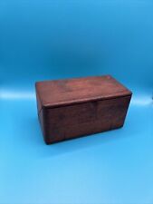 Vintage Wood Box Machinist