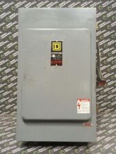 Used Square D 200 Amp H-364-nawk Fusible Safety Switch 600vac Ser. E1