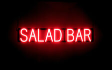 Spellbrite Salad Bar Sign Neon Salad Bar Sign Look Led Light 34.3 X 6.3