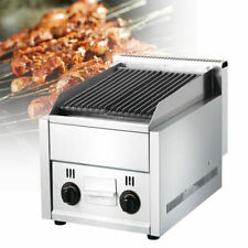 21 Charbroiler Commercial Countertop Char Broiler Grill 2 Burner Gas Propane
