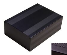 Diy Black Aluminum Project Box Enclosure Case Electronic Large Big