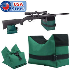 Us Shooting Range Sand Bag Set Rifle Gun Bench Rest Stand Front Rear Bag Hunting