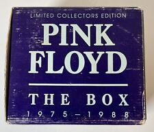 Pink Floyd The Box 1975-1988 Limited Collectors Edition 7 Cds Australia 1st