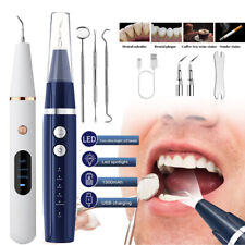 Ultrasonic Tooth Cleaner Kit Dental Plaque Calculus Stain Scaler Plaque Remover