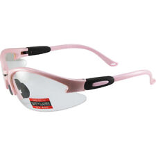 Light Pink Cougar Women Ladies Safety Glasses Clear Lens