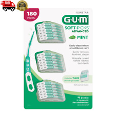 Dentist Recommended Gum Soft-picks Advanced Mint Flavor180-softpicks Free Ship