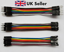 Dupont Jumper Cable Wire M-m M-f F-f Uk Seller Arduino Rpi Pic Arm Prototype