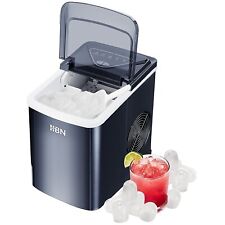 Hbn Portable Countertop Ice Maker Machine 26 Lbs Ice 9 Cubes