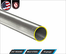 34 Round Metal Tube - Mild Steel - 16 Gauge - Erw - 48 Long 4-ft