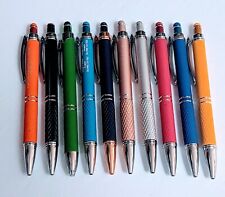 10ct Lot Misprint Metal Retractable Soft Cross-grip Stylus Pens Mixed Colors