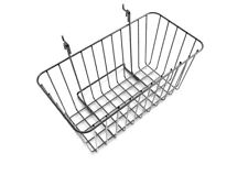 12x6 Metal Gridwall Basket Wire Holder Slatwall Hanging Basket Dump Bin Metal