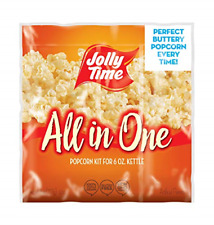 Jolly Time All In One Kit For 6 Oz. Popcorn Machine Portion Packet With Oil 