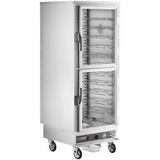 Full Size Insulated Holding And Proofing Cabinet With Clear Dutch Doors - 120v