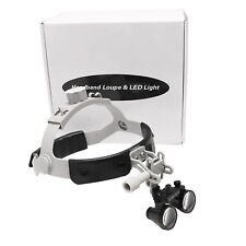 3.5x420mm Dental Binocular Loupes Leather Headband Surgical Magnifiers Dy-108