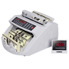 Money Bill Counter Counting Machine Counterfeit Detector For Bank Saving Time